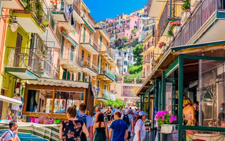 Main street of Manarola, Cinque Terre